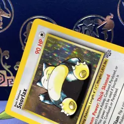 Snorlax 11/64 Holo Rare Jungle Unlimited WOTC Vintage Pokemon Card LP + - Image 3