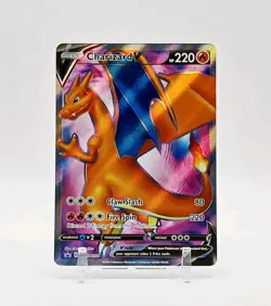 Charizard V Pokemon Promo Sword & Shield Promo Cards SWSH050 NM Holo TCG Pokemon - Image 1
