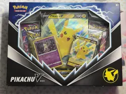 Pokemon TCG Pikachu V Box Collector Box with Promo Card Sealed 820650851179 - Image 1