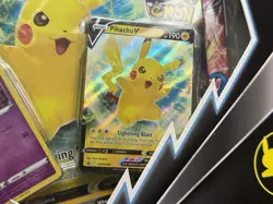 Pokemon TCG Pikachu V Box Collector Box with Promo Card Sealed 820650851179 - Image 4