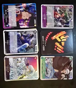 One Piece TCG Bulk Cards Japanese C/UC/L/R/SR 50+ Holos! - Image 2
