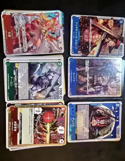 One Piece TCG Bulk Cards Japanese C/UC/L/R/SR 50+ Holos! - Image 3