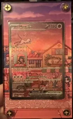 Mew EX SVP 053 Pokemon TCG Scarlet & Violet 151 UPC Promo Card - Image 1