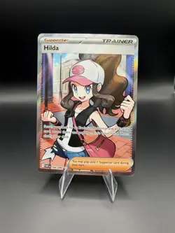 Hilda 164/086 Full Art Ultra Rare White Flare Pokemon TCG Trainer Card - Image 1
