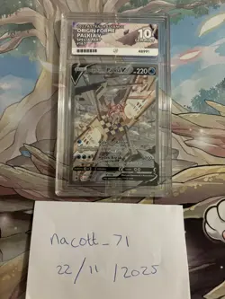 Ace Grading 10 Palkia v Origin Forme Astral Radiance Pokemon Card 167/189 - Image 1