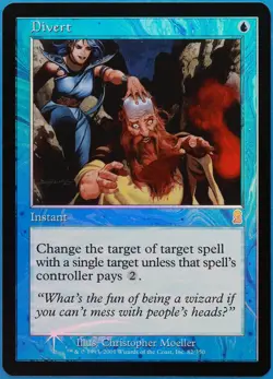 Divert FOIL Odyssey NM Blue Rare MAGIC THE GATHERING CARD (ID# 508094) ABUGames - Image 1