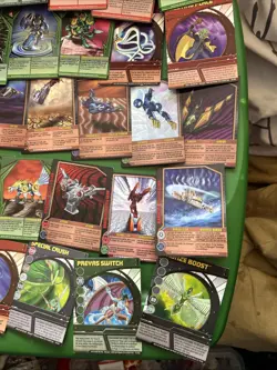 Lot of 58 Bakugan Battle Brawlers Regular Cards w/ Rule Book - Image 2