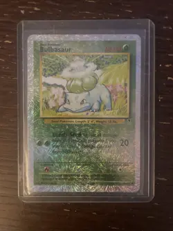 Pokemon TCG Bulbasaur Legendary Collection Reverse Holo Card 68/110 - Image 1