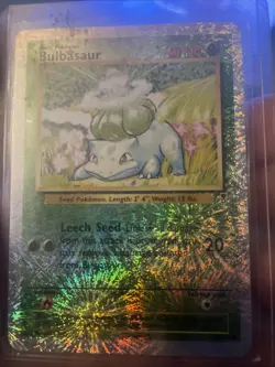 Pokemon TCG Bulbasaur Legendary Collection Reverse Holo Card 68/110 - Image 2