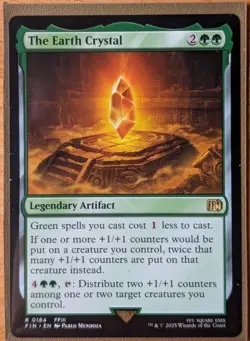 MTG | The Earth Crystal | Final Fantasy | NM | EN - Image 1