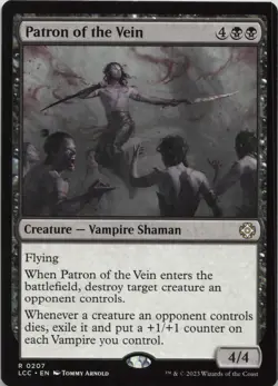 Patron of the Vein R Commander: The Lost Caverns of Ixalan 207 LP-NM - Image 1