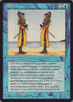 MRMS FR/VF Clone Foreign Black Bordered [Ex] MTG Magic FBB - Image 1