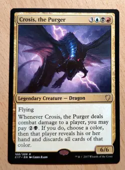 Mtg Magic: Crosis, der Sauberer / the Purger, English Nearmint, Drache Legende - Image 1
