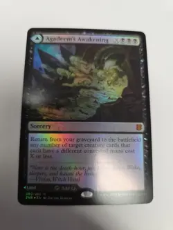 MTG Magic Agadeems Awakening / Agadeem The Undercrypt 90 Foil Znr Extras En Card - Image 1
