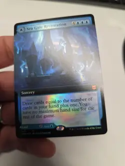 MTG Magic Sea Gate Restoration / Sea Gate Reborn M 333 Foil Znr Extras En Card - Image 5
