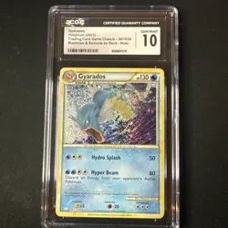 Pokemon TCG Gyrados 007/034 Blastoise & Suicune Ex Deck Holo CGC Gem Mint 10 - Image 2