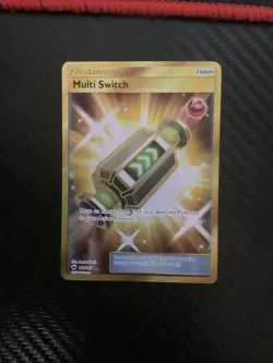 Pokemon Multi Switch (Secret Rare) - SM - Burning Shadows 164/147 Near Mint - Image 1