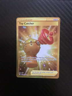 Toy Catcher (Secret) 233/203 Pokemon Swsh07: Evolving Skies Holo NM - Image 1