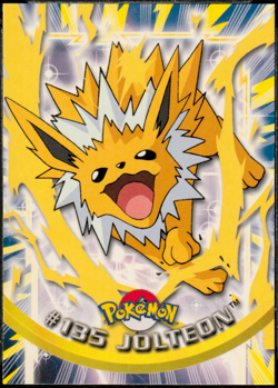 2000 Topps Pokemon TV Animation Edition Series 3 Non Holo #135 Jolteon - Image 1