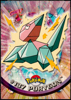 2000 Topps Pokemon TV Animation Edition Series 3 Non Holo #137 Porygon - Image 1