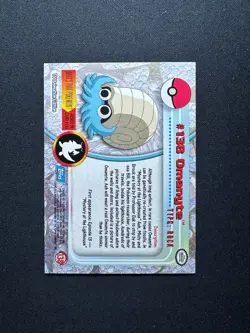 2000 Topps Pokemon TV Animation Edition Series 3 Non Holo #138 Omanyte - Image 2