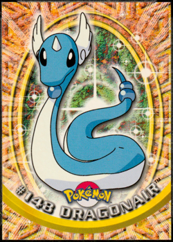 2000 Topps Pokemon TV Animation Edition Series 3 Non Holo #148 Dragonair - Image 1