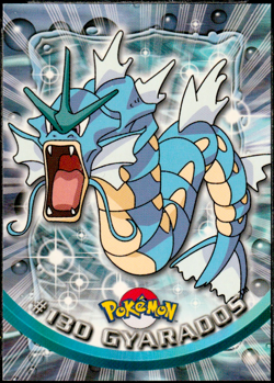 2000 Topps Pokemon TV Animation Edition Series 3 Non Holo #130 Gyarados - Image 1