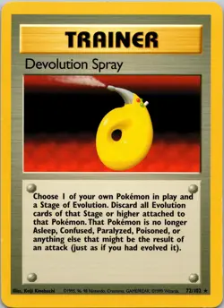 Devolution Spray 76/108 XY - Evolutions MP Non-Holo Pokemon TCG - Image 1