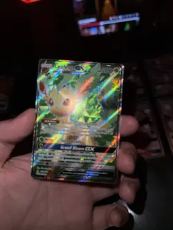 Pokemon TCG Leafeon GX Fullart 139/156 Ultra Prism Holo Ultra Rare - Image 2