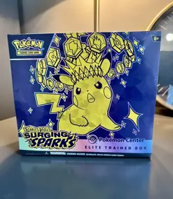 Pokemon Center Surging Sparks Elite Trainer Box PC ETB - Factory Sealed - Image 1