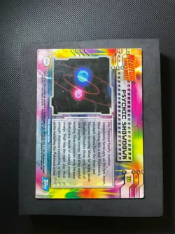 Psychic Showdown 33 Topps Mewtwo Strikes Back Pokemon Blue Label DMG - Image 2