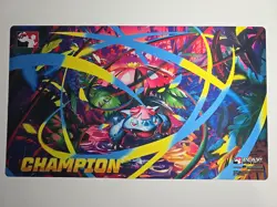 Pokemon Mega Venusaur EX League Champion Playmat Official TCG Brand New - Image 1
