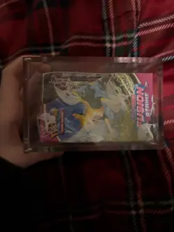 Pokemon TCG Fusion Strike Booster Box Sealed and In Acrylic Case - Image 3