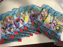 Pokemon Journey Together Sleeved Booster Pack Lot Of 19 - Image 1