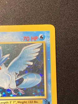 Pokemon TCG Legendary Birds Fossil Set Articuno Zapdos Moltres Holo Rare - Image 4