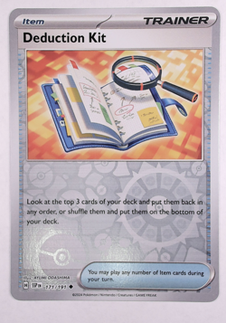 Deduction Kit 171 Pokemon TCG SV08: Surging Sparks Uncommon Reverse Foil NP - Image 1