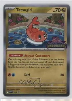 Tatsugiri (Twilight Masquerade) Pokemon Scarlet & Violet Black Star Promo #118 - Image 1