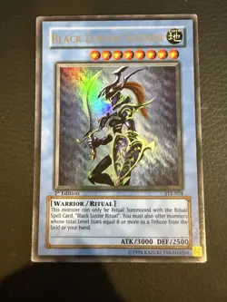 1x Yugioh Black Luster Soldier 1st Edition SYE-024 LP - Image 1