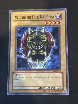 Melchid the Four-Face Beast - LON-012 - Common - Unlimited Edition - LP YuGiOh! - Image 1