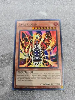 Lava Golem RA01-EN001 Super Rare 1st Edition NM Yugioh - Image 1