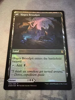 1x Hagra Mauling Hagra Broodpit- Prerelease Promo- FOIL- Mtg Magic Card- NM - Image 2