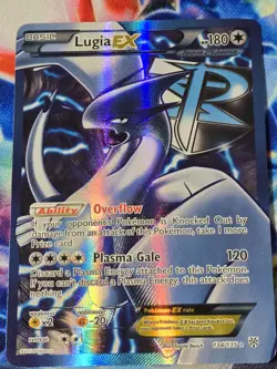 Pokemon Lugia EX TCG Team Plasma Storm 134/135 Secret Rare Card Full Art MP - Image 1