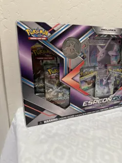 Pokemon TCG: Espeon GX Premium Collection | Promo Cards -Damaged Box -new Item - Image 2