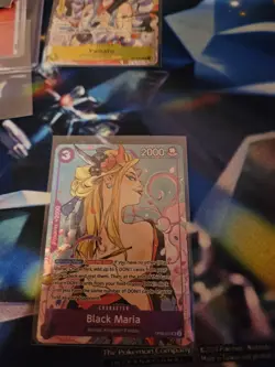 Black Maria (Illustration Box Vol.2) OP08-074 One Piece Promotion Cards Foil - Image 1