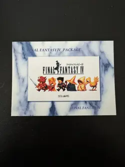 11x Final Fantasy Art Museum (2000 First Edition) - FF4 FFIV Assorted Card Set - Image 3