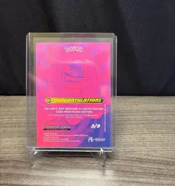 Gengar Shadow 3/9 Card - Pokemon Blue Pokedex - Image 2