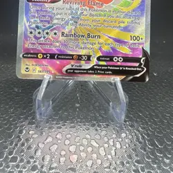 Pokemon TCG Ho-Oh v Silver Tempest Holo Ultra Rare Card 187/195 NM Condition - Image 4