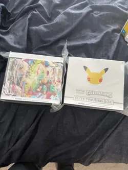 Pokemon Celebrations Elite Trainer Box Sealed With Promo Card From GameStop 820650829437 - Image 1
