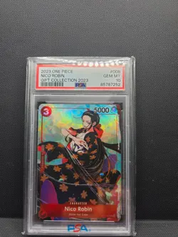 Nico Robin (Gift Collection 2023) ST01-008 One Piece Promo Cards Foil PSA 10 - Image 1