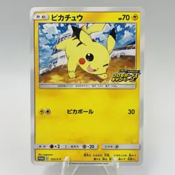 Pokemon Cards Pikachu 125/S-P Pika Pika Promo Card Campaign NM Japanese i276 - Image 1
